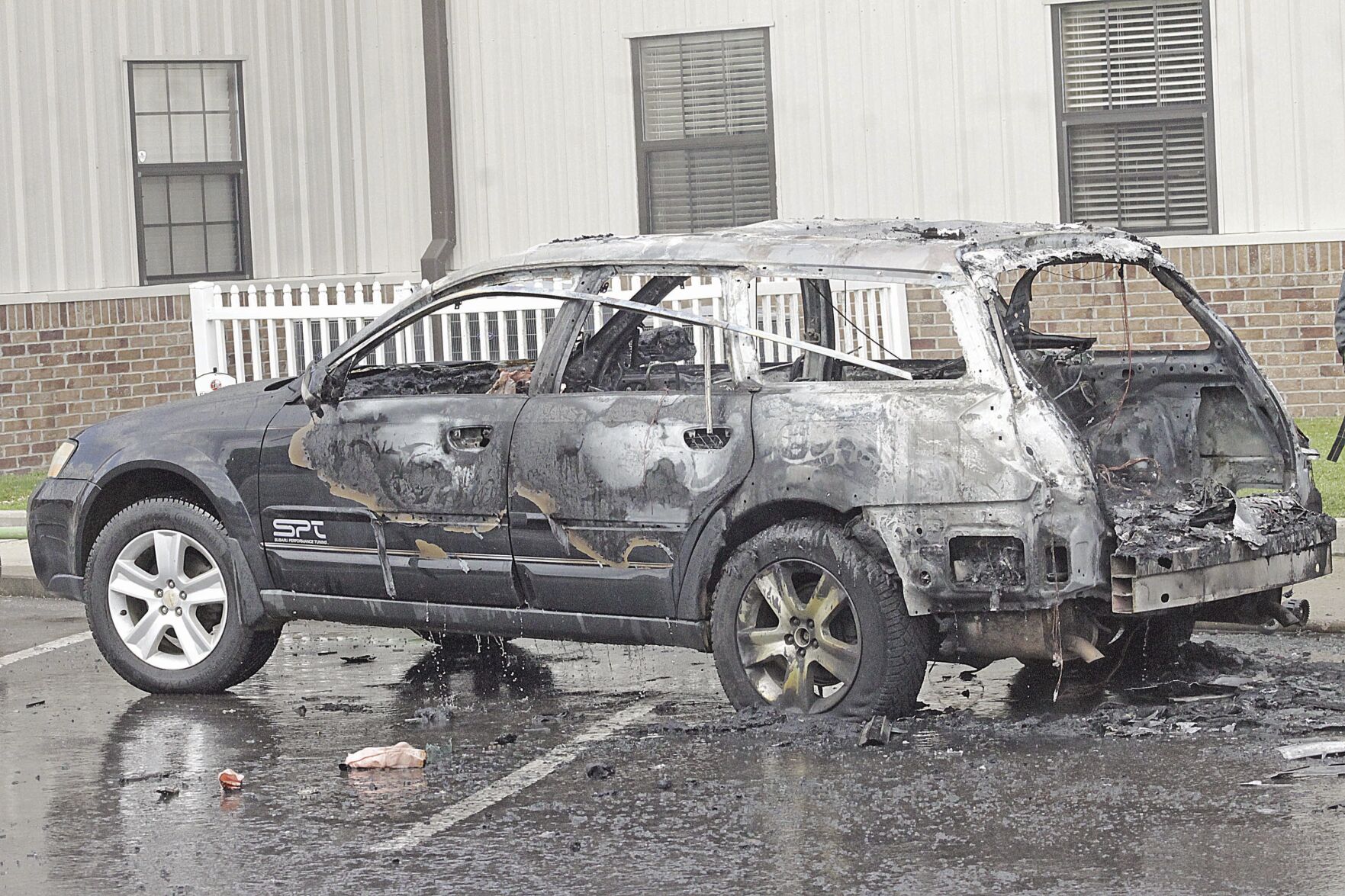 Grace Baptist SUV remains